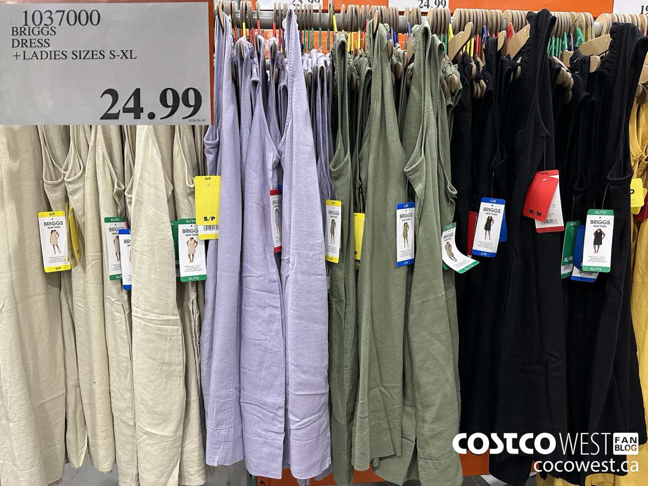 1037000 BRIGGS DRESS LADIES SIZES S-XL $24.99