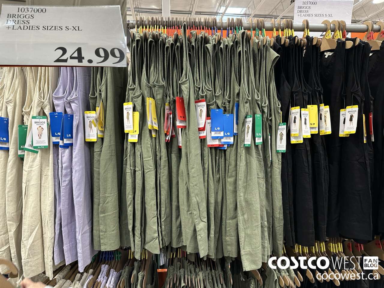 1037000 BRIGGS DRESS LADIES SIZES S-XL $24.99