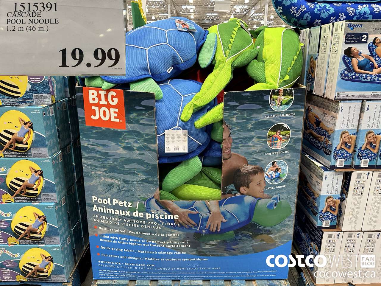 1515391 CASCADE FRITE DE FLOTTASION 1.2 M (46 PO) $19.99