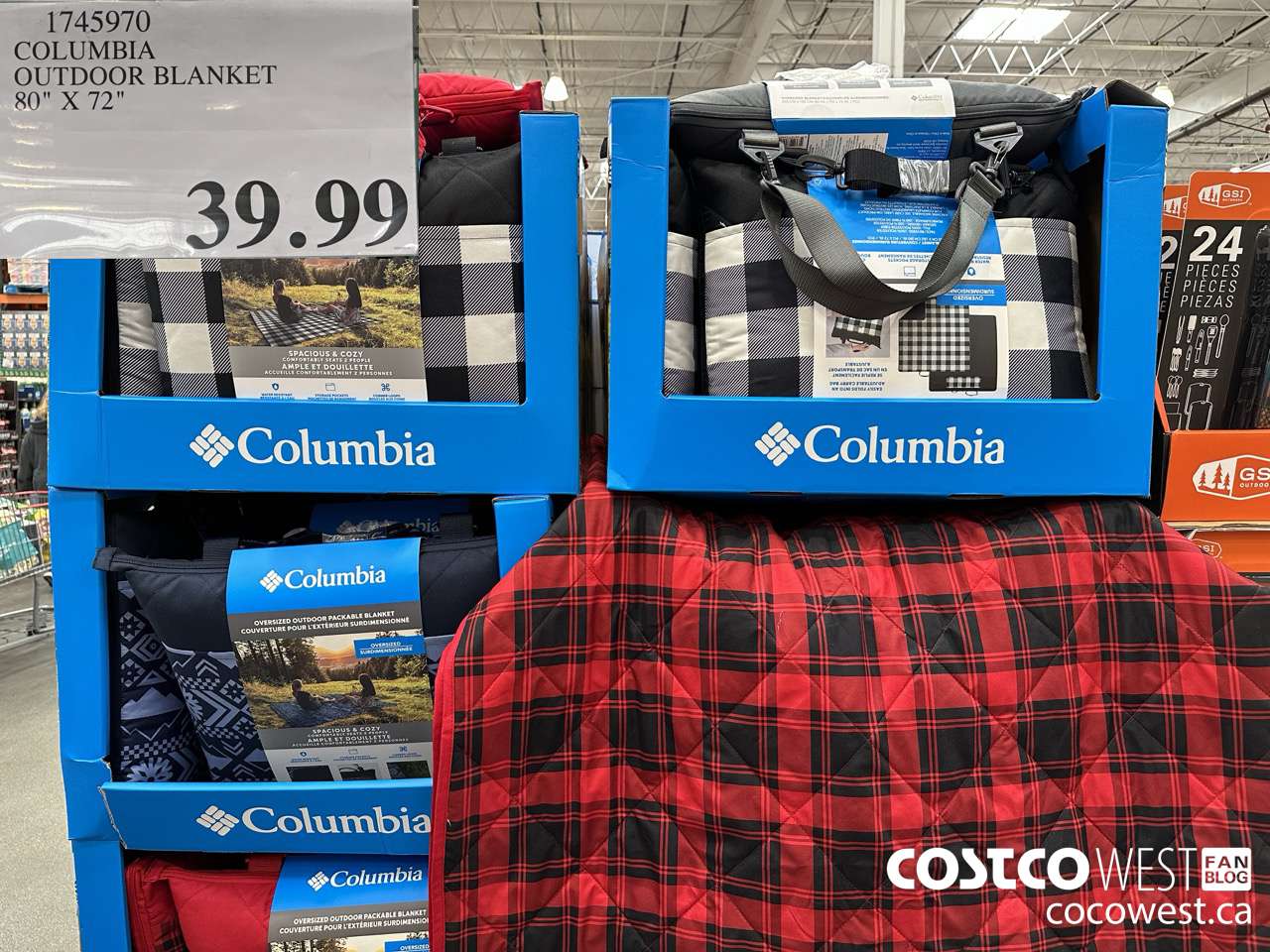 1745970 COLUMBIA OUTDOOR BLANKET 80