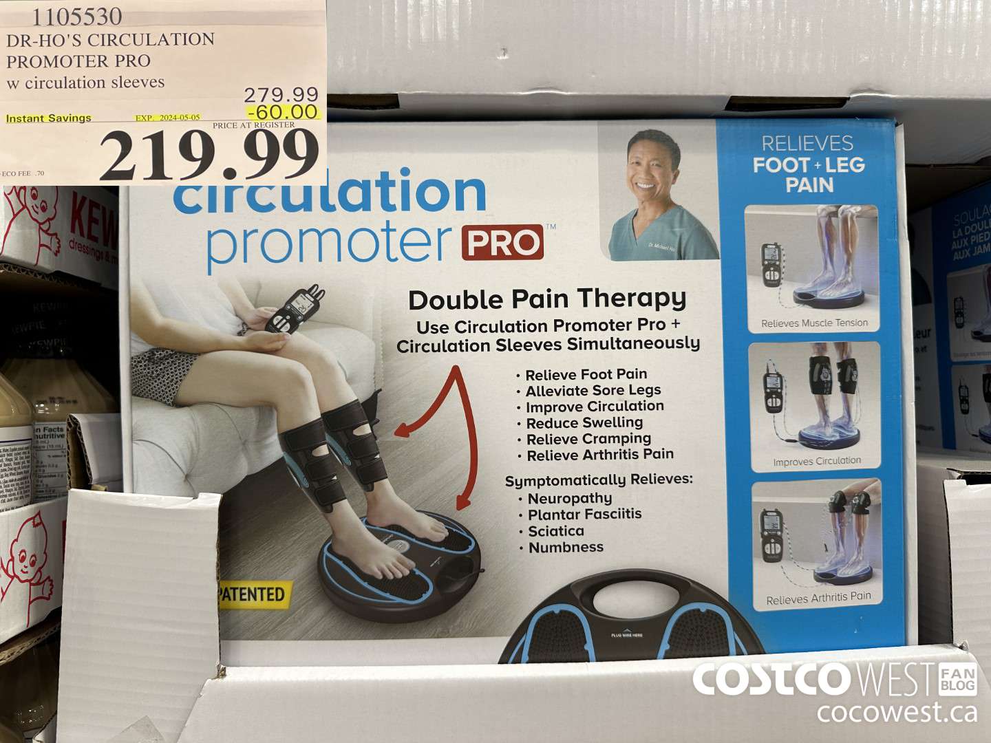 1105530 DR-HO'S CIRCULATION PROMOTER PRO W CIRCULATION SLEEVES ($60.00 INSTANT SAVINGS EXPIRES ON 2024-05-05) $219.99