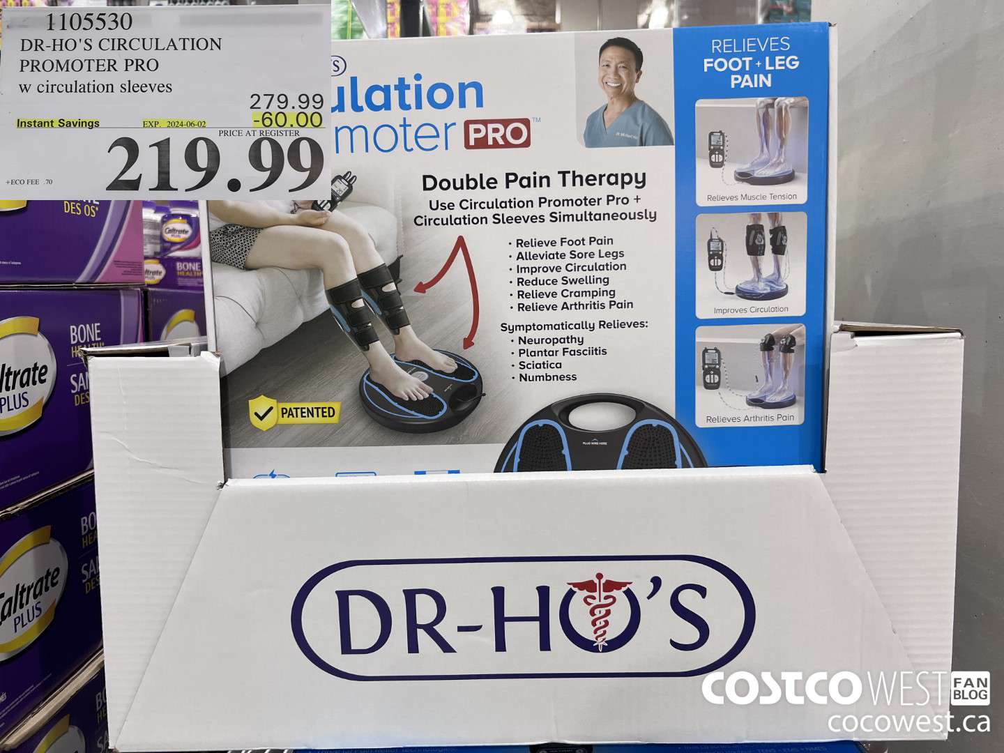 1105530 DR-HO'S CIRCULATION PROMOTER PRO W CIRCULATION SLEEVES ($60.00 INSTANT SAVINGS EXPIRES ON 2024-06-02) $219.99
