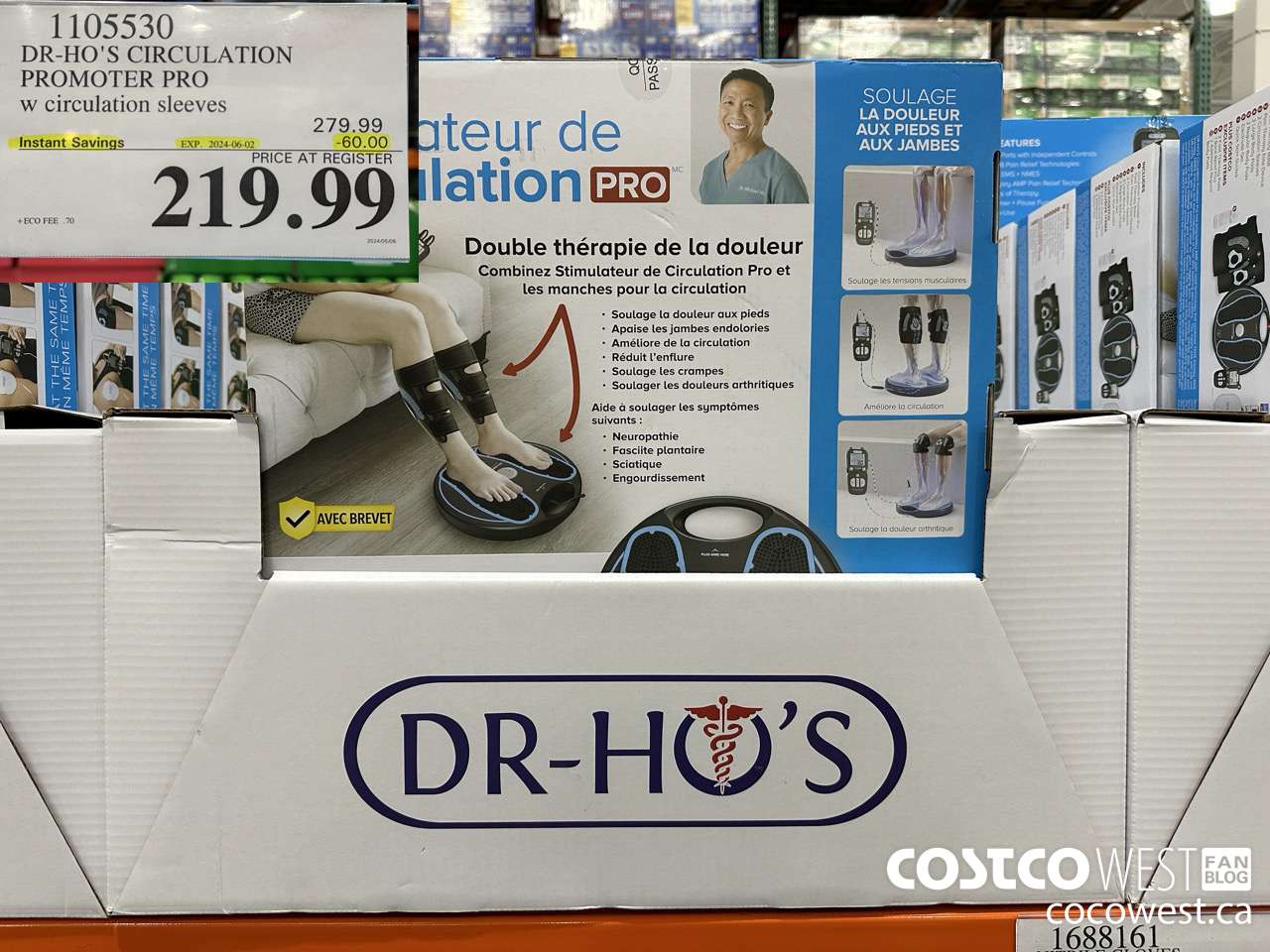 1105530 DR-HO'S CIRCULATION PROMOTER PRO W CIRCULATION SLEEVES ($60.00 INSTANT SAVINGS EXPIRES ON 2024-06-02) $219.99