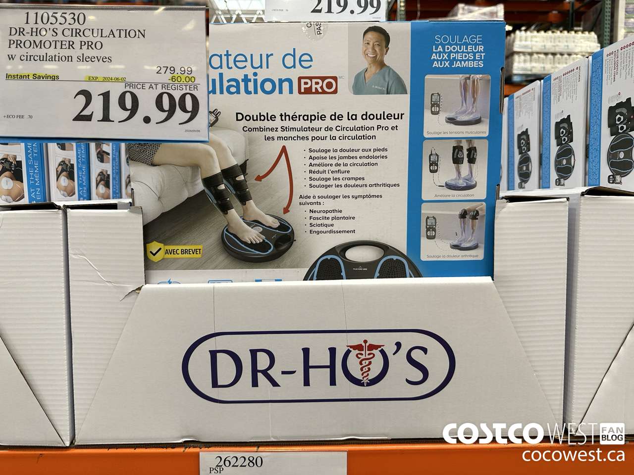 1105530 DR-HO'S CIRCULATION PROMOTER PRO W CIRCULATION SLEEVES ($60.00 INSTANT SAVINGS EXPIRES ON 2024-06-02) $219.99