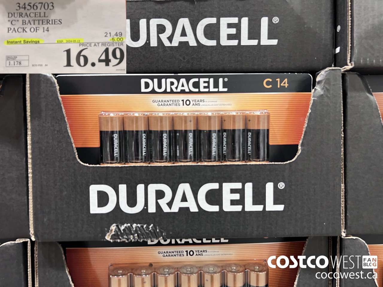 3456703 DURACELL 