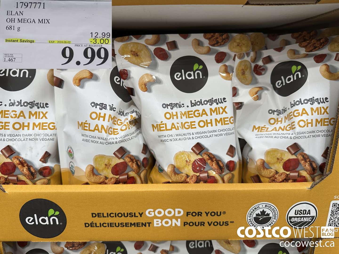 1797771 ELAN OH MEGA MIX 681G ($3.00 INSTANT SAVINGS EXPIRES ON 2024-06-02) $9.99