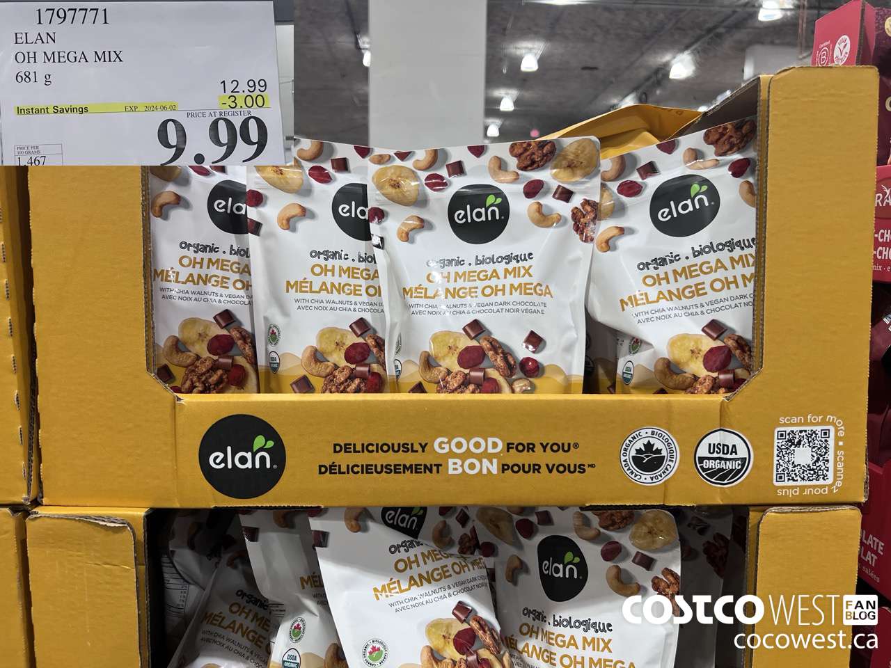 1797771 ELAN OH MEGA MIX 681G ($3.00 INSTANT SAVINGS EXPIRES ON 2024-06-02) $9.99