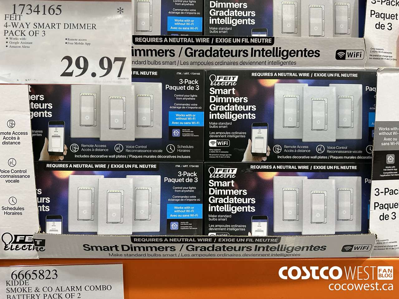 1734165 FEIT SMART DIMMER 3PK $29.97