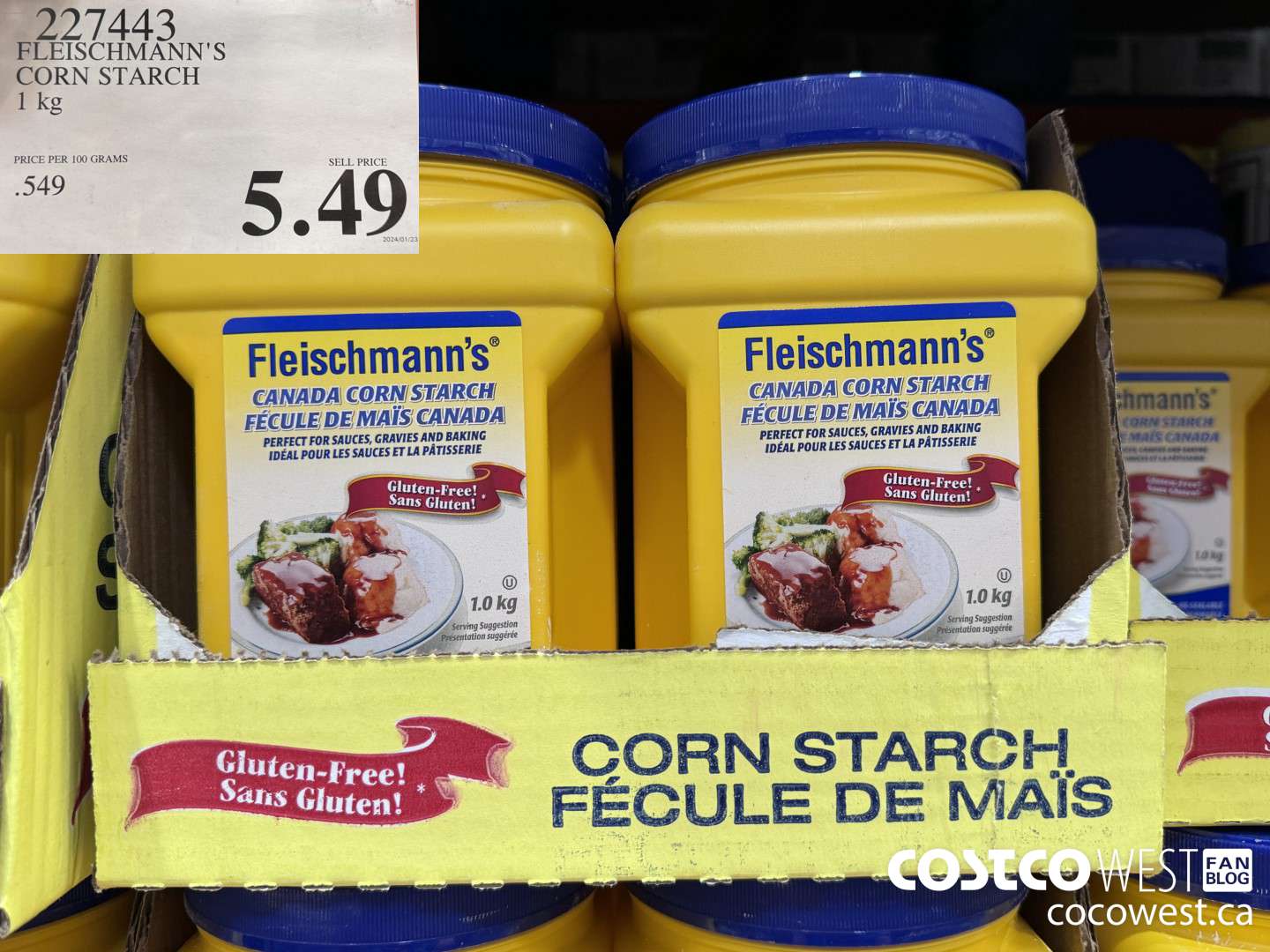 227443 FLEISCHMANN'S CORN STARCH 1 kg $5.49