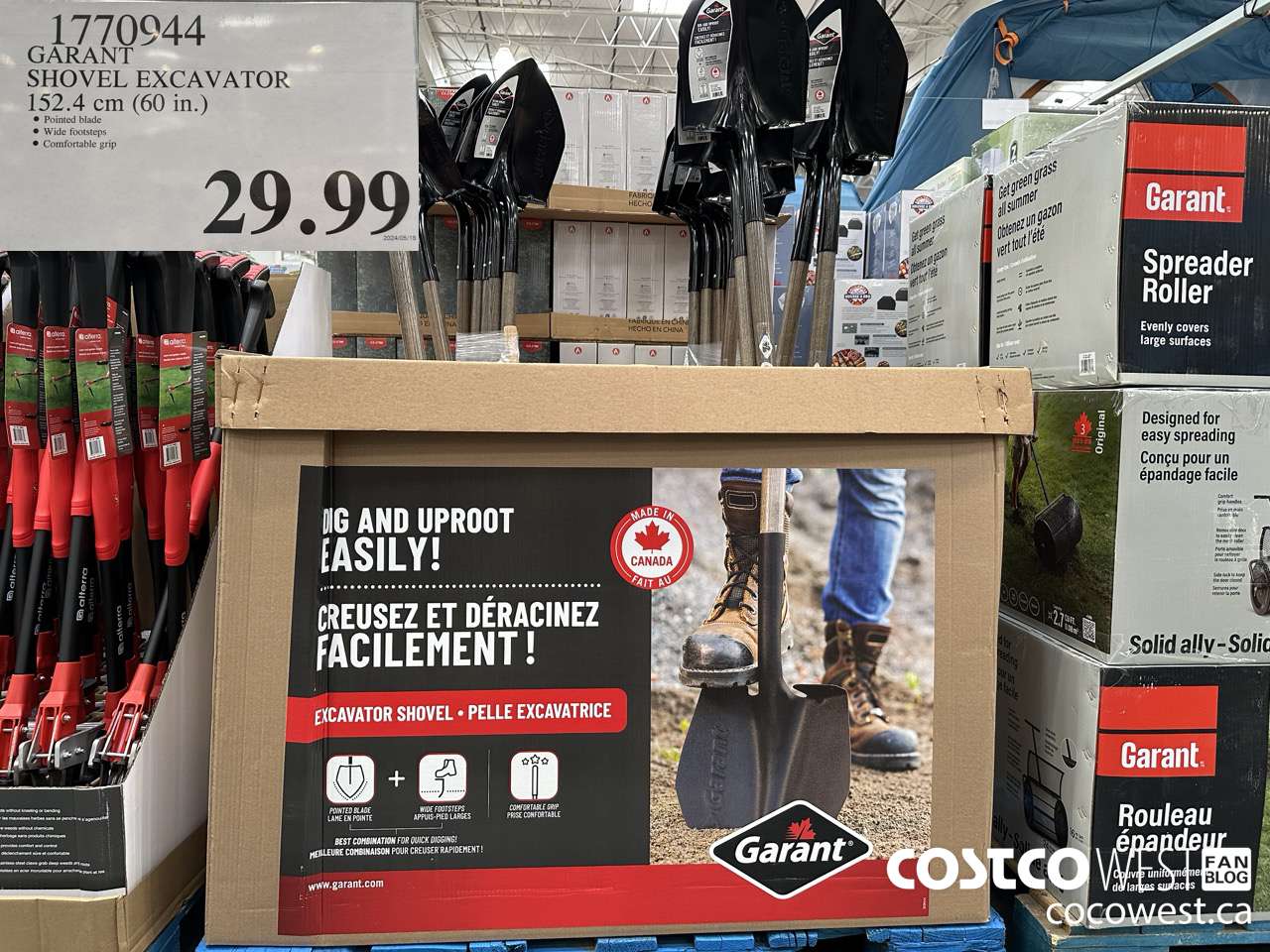 1770944 GARANT SHOVEL EXCAVATOR 152.4 CM (60 IN.) $29.99