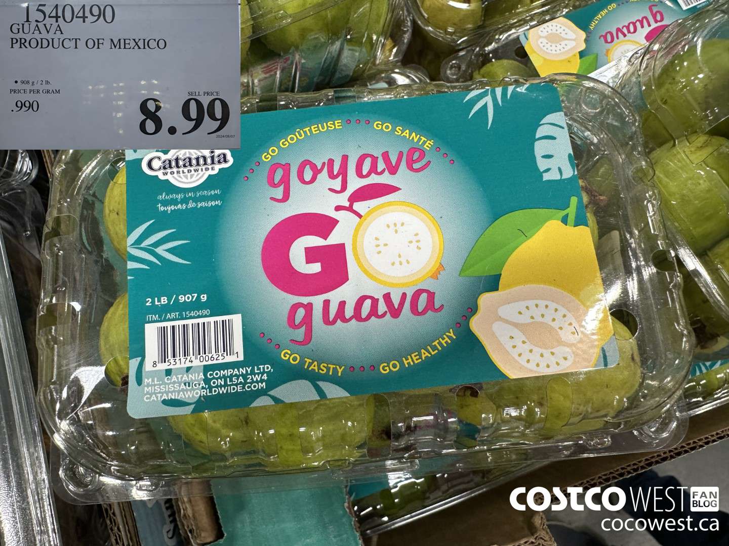 1540490 GUAVA PRODUCT OF MEXICO $8.99