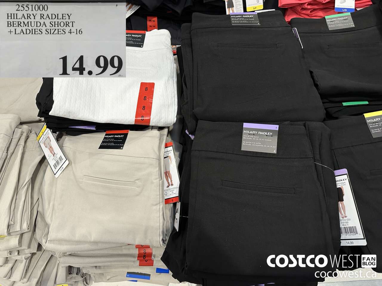 2551000 HILARY RADLEY BERUDA SHORT LADIES SIZES 4-16 $14.99