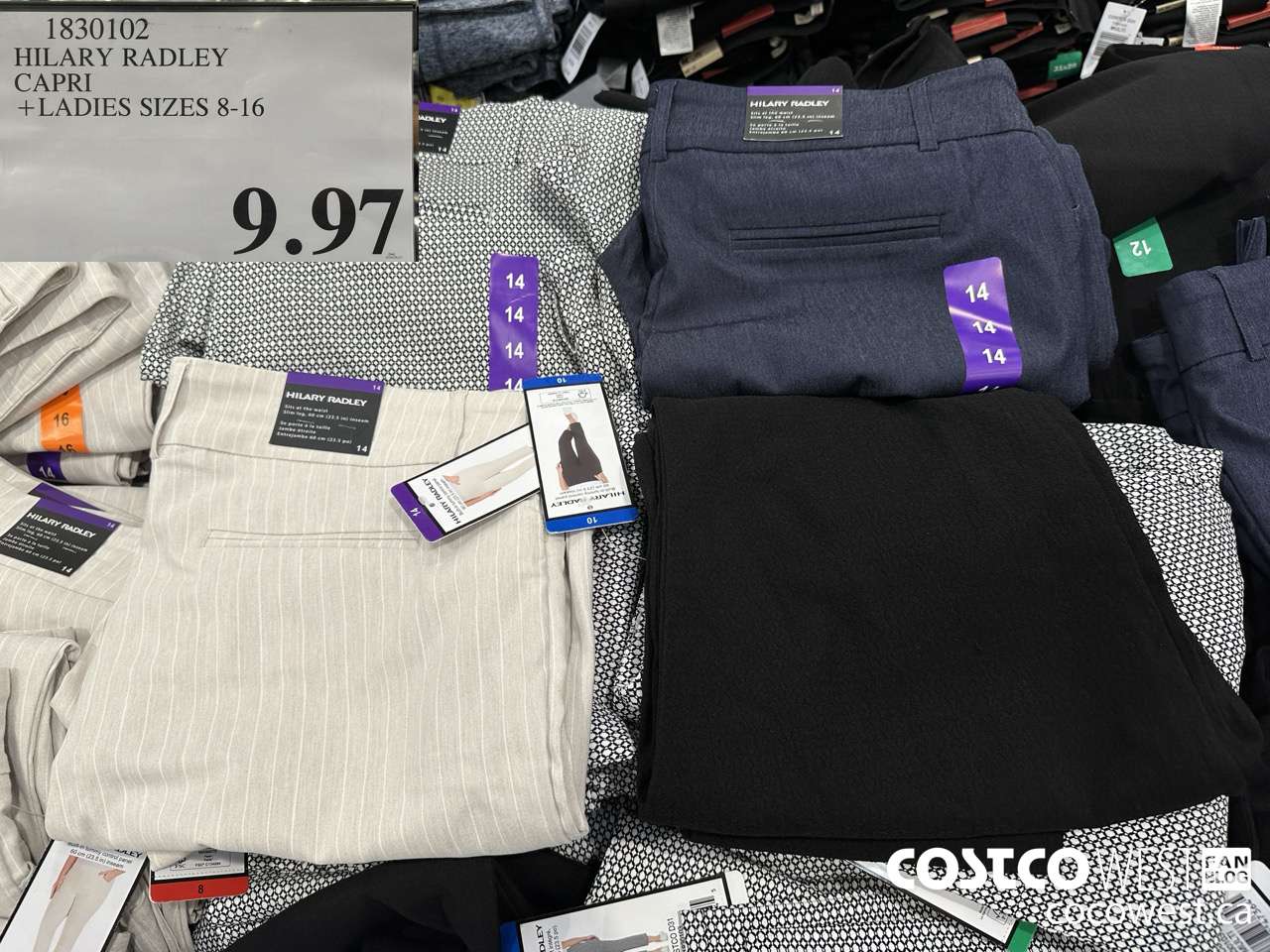 1830102 HILARY RADLEY CAPRI LADIES SIZES 8-16 $9.97