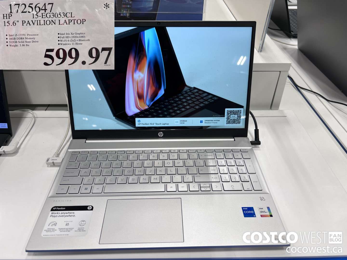 1725647 HP 15-EG3053CL 15.6