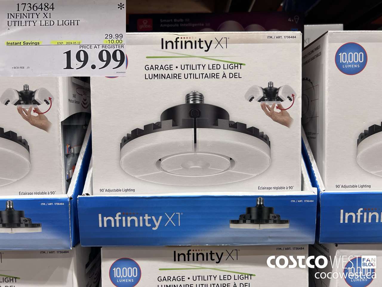 1736484 INFINITY X1 UTILITY LED LIGHT ($10.00 INSTANT SAVINGS EXPIRES ON 2024-05-12) $19.99