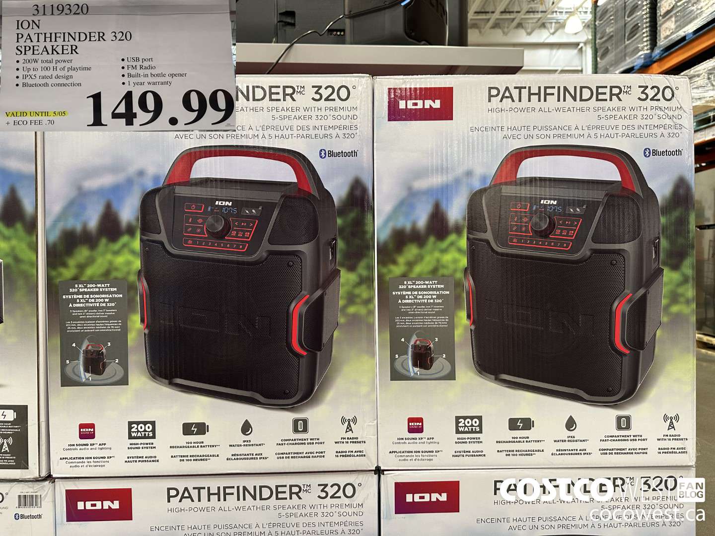 3119320 ION PATHFINDER 320 SPEAKER (EXPIRES ON 2024-05-05) $149.99