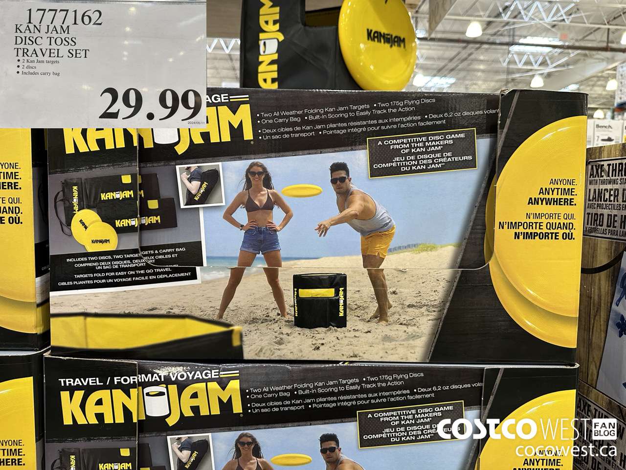 1777162 KAN JAM DISC TOSS TRAVEL SET $29.99