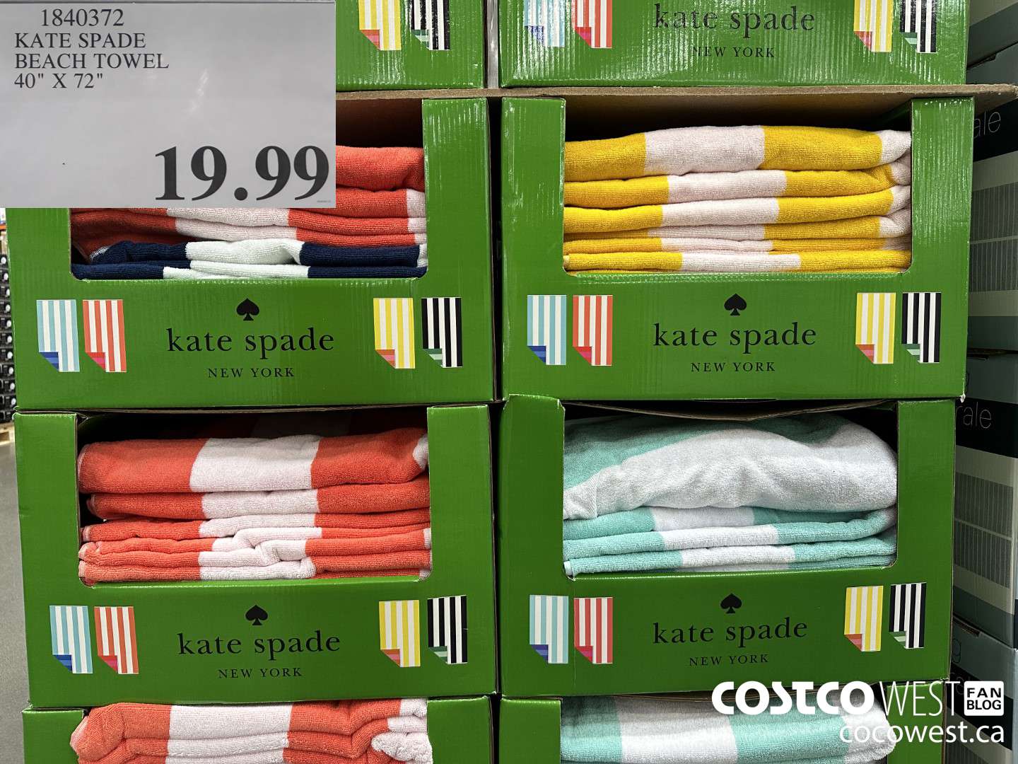 1840372 KATE SPADE BEACH TOWEL 40