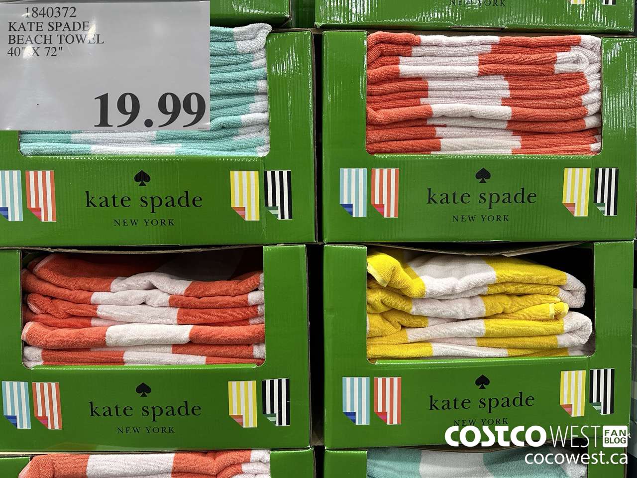 1840372 KATE SPADE BEACH TOWEL 40