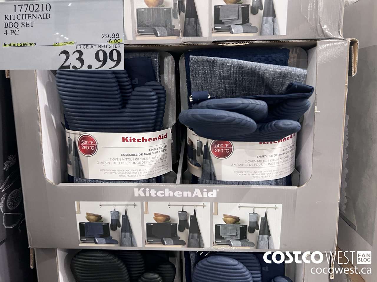 1770210 KITCHENAID BBQ SET 4PC ($6.00 INSTANT SAVINGS EXPIRES ON 2024-06-02) $23.99