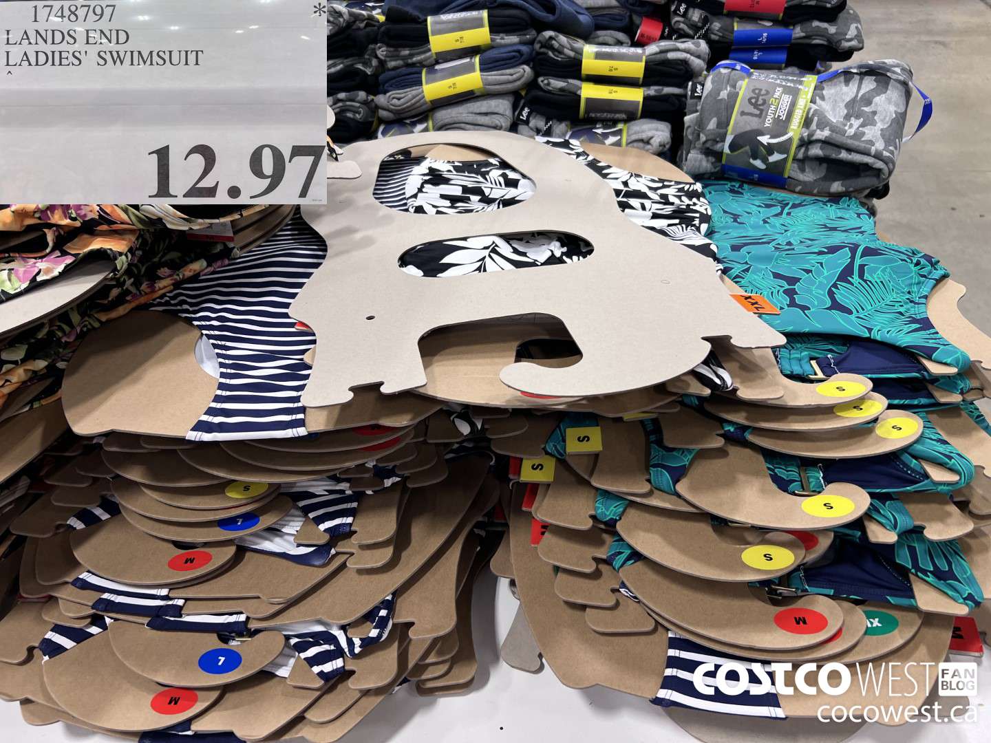 1748797 LANDS END LADIES' SWIMSUIT $12.97