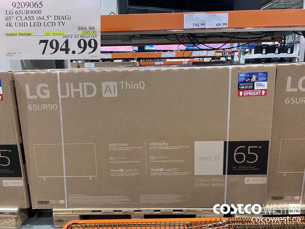 9209065 LG 65UR9000 65