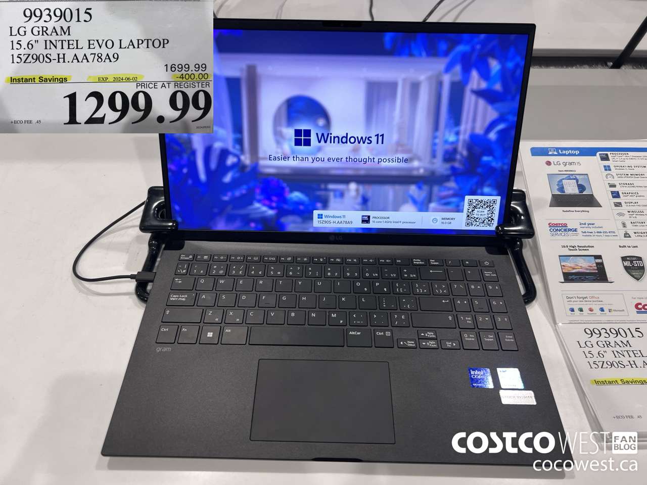 9939015 LG GRAM 15.6