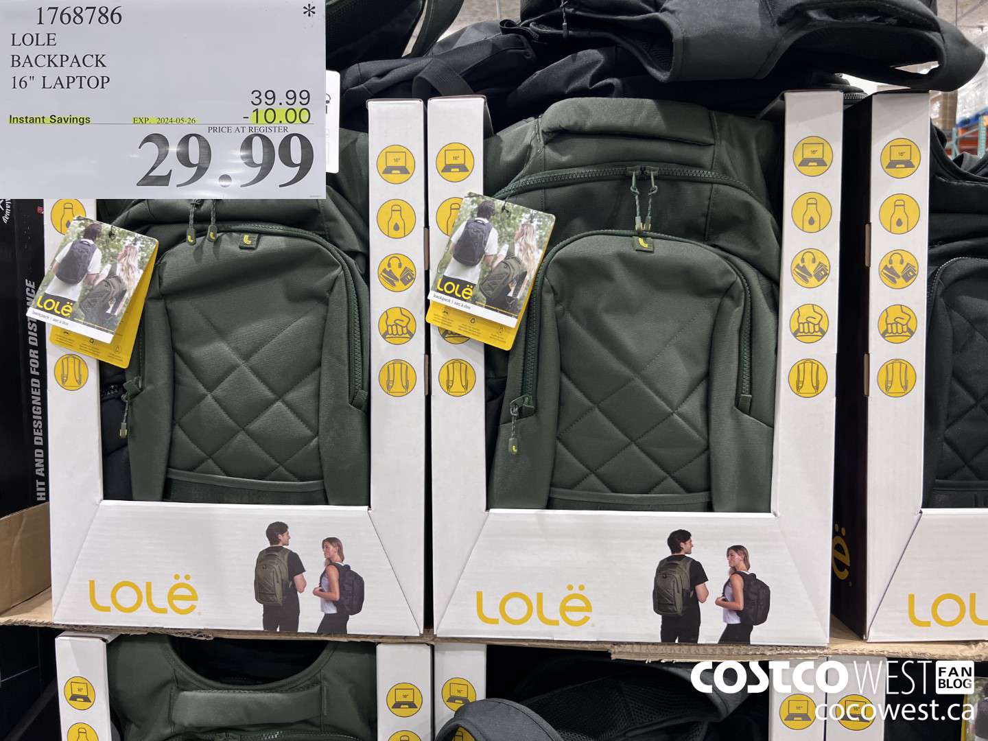 1768786 LOLE BACKPACK 16