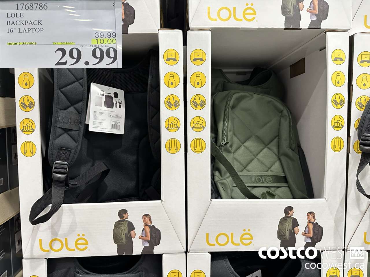 1768786 LOLE BACKPACK 16