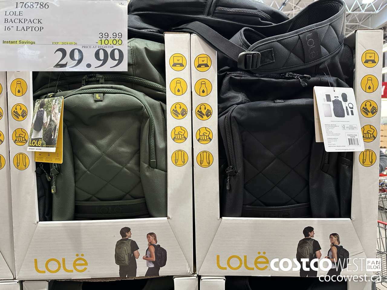 1768786 LOLE BACKPACK 16