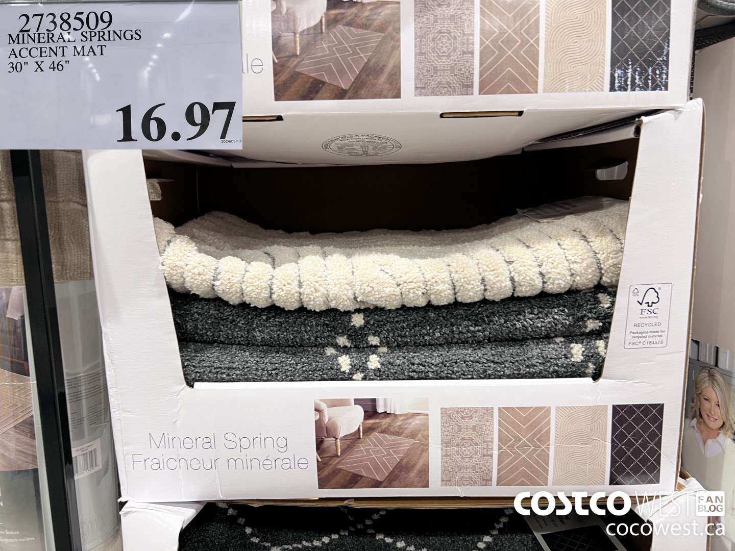 2738509 MINERAL SPRINGS ACCENT MAT 30