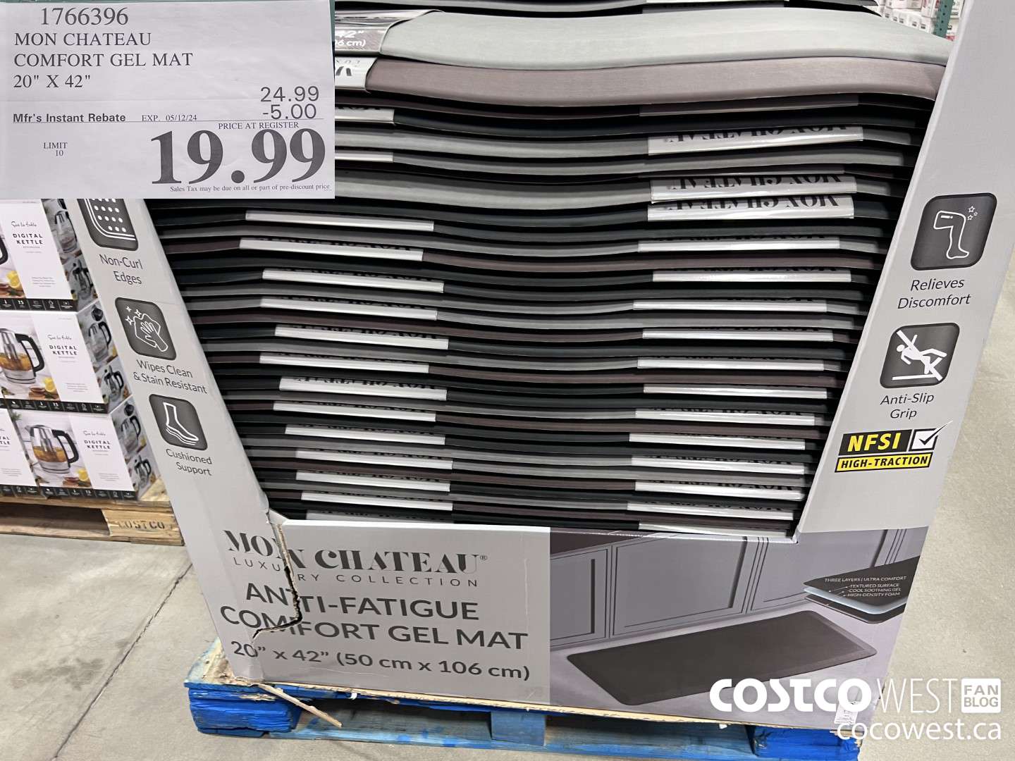 1766396 MON CHATEAU COMFORT GEL MAT 20