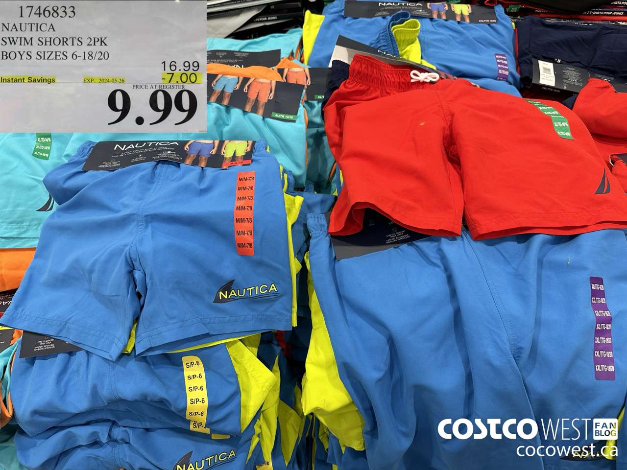 1746833 NAUTICA SWIM SHORTS 2PK BOYS SIZES 6-18/20 ($7.00 INSTANT SAVINGS EXPIRES ON 2024-05-26) $9.99