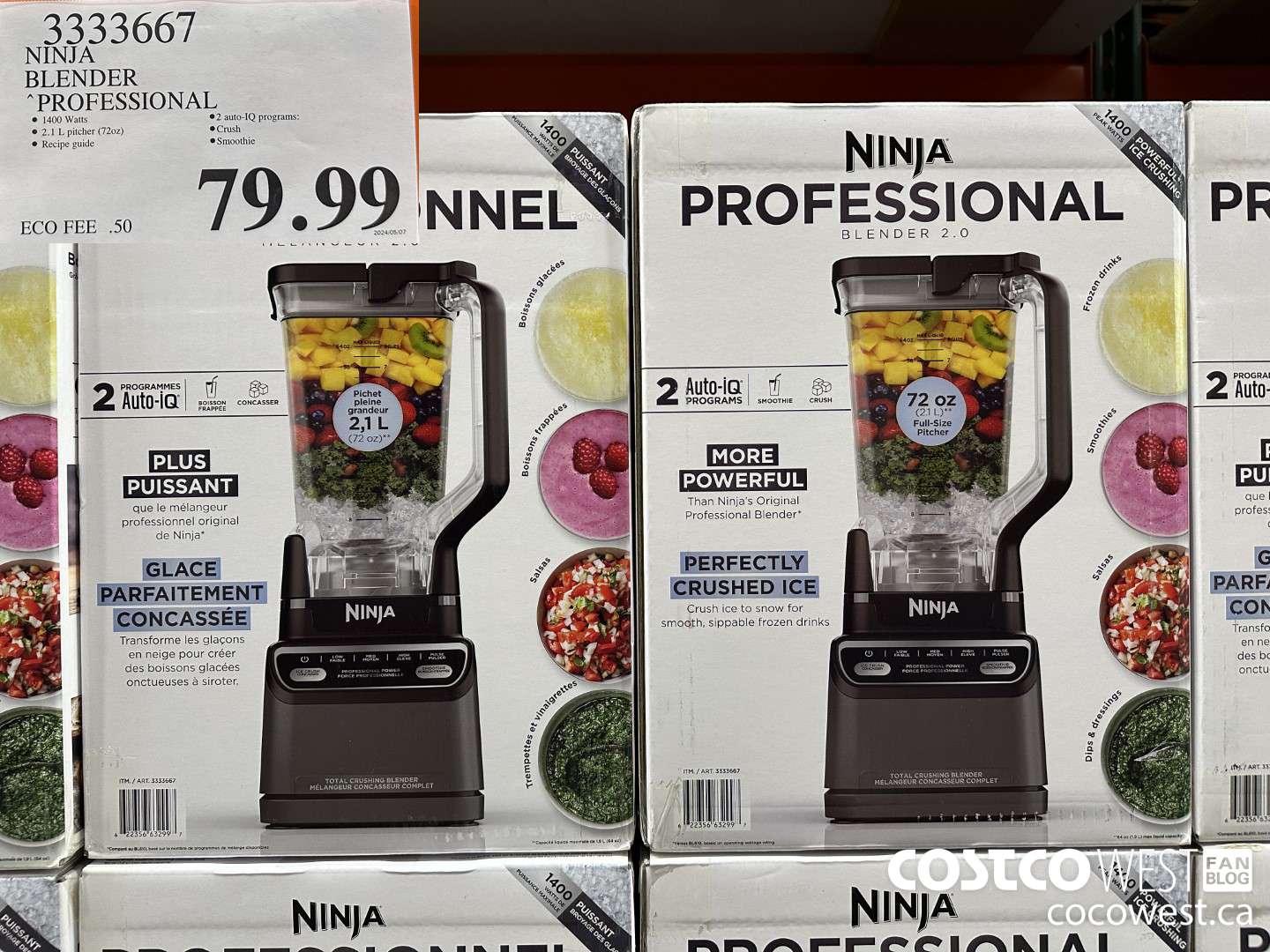 3333667 NINJA BLENDER PROFESSIONAL $79.99