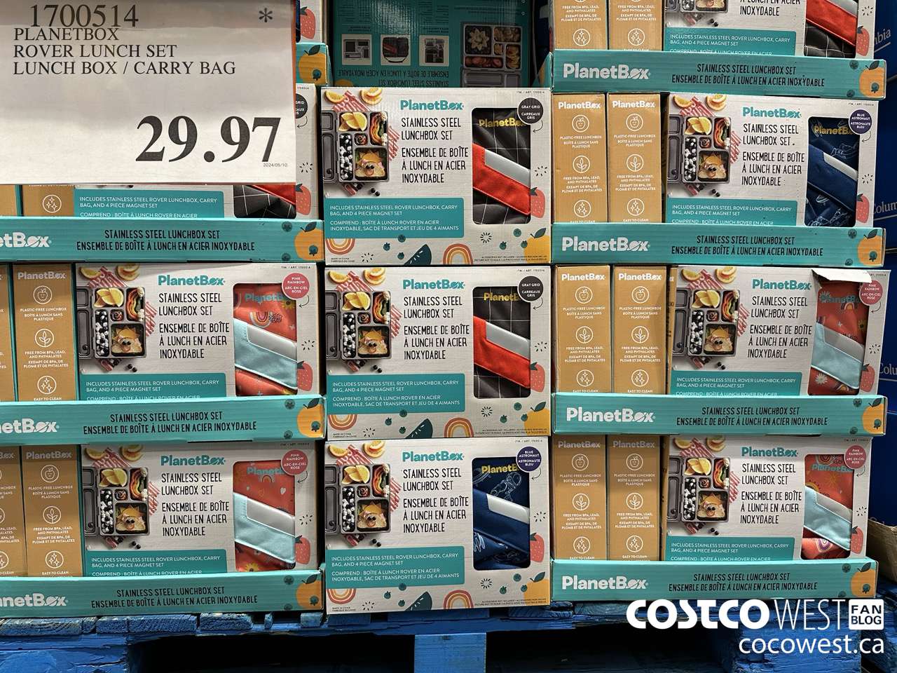 1700514 PLANETBOX ROVER LUNCH SET LUNCH BOX / CARRY BAG $29.97