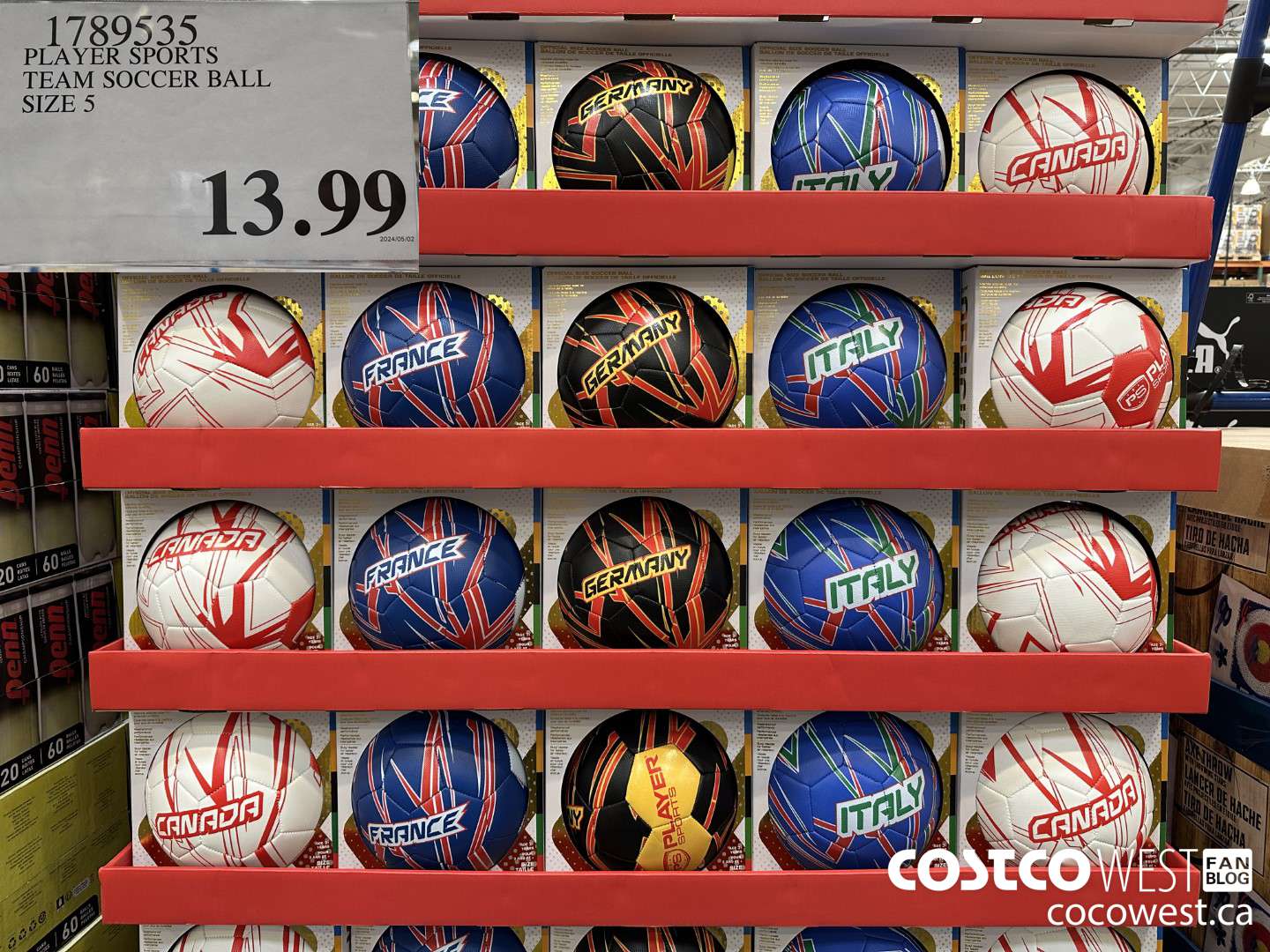 1789535 PLAYER SPORTS TEAM SOCCER BALL SIZE 5 $13.99