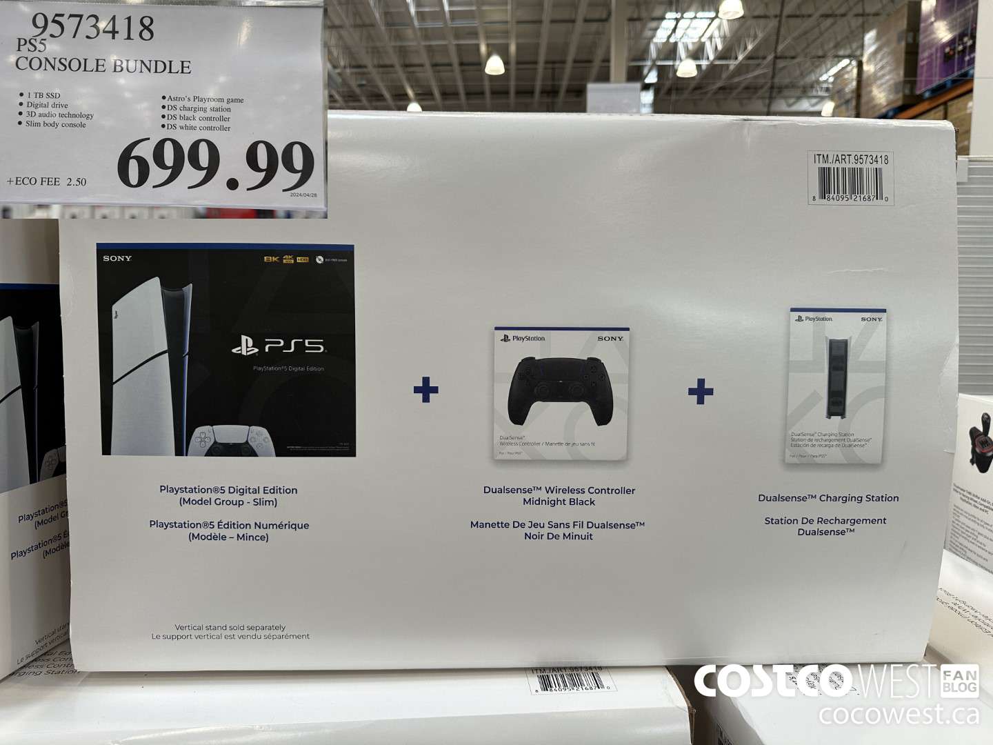 9573418 PS5 CONSOLE BUNDLE $699.99