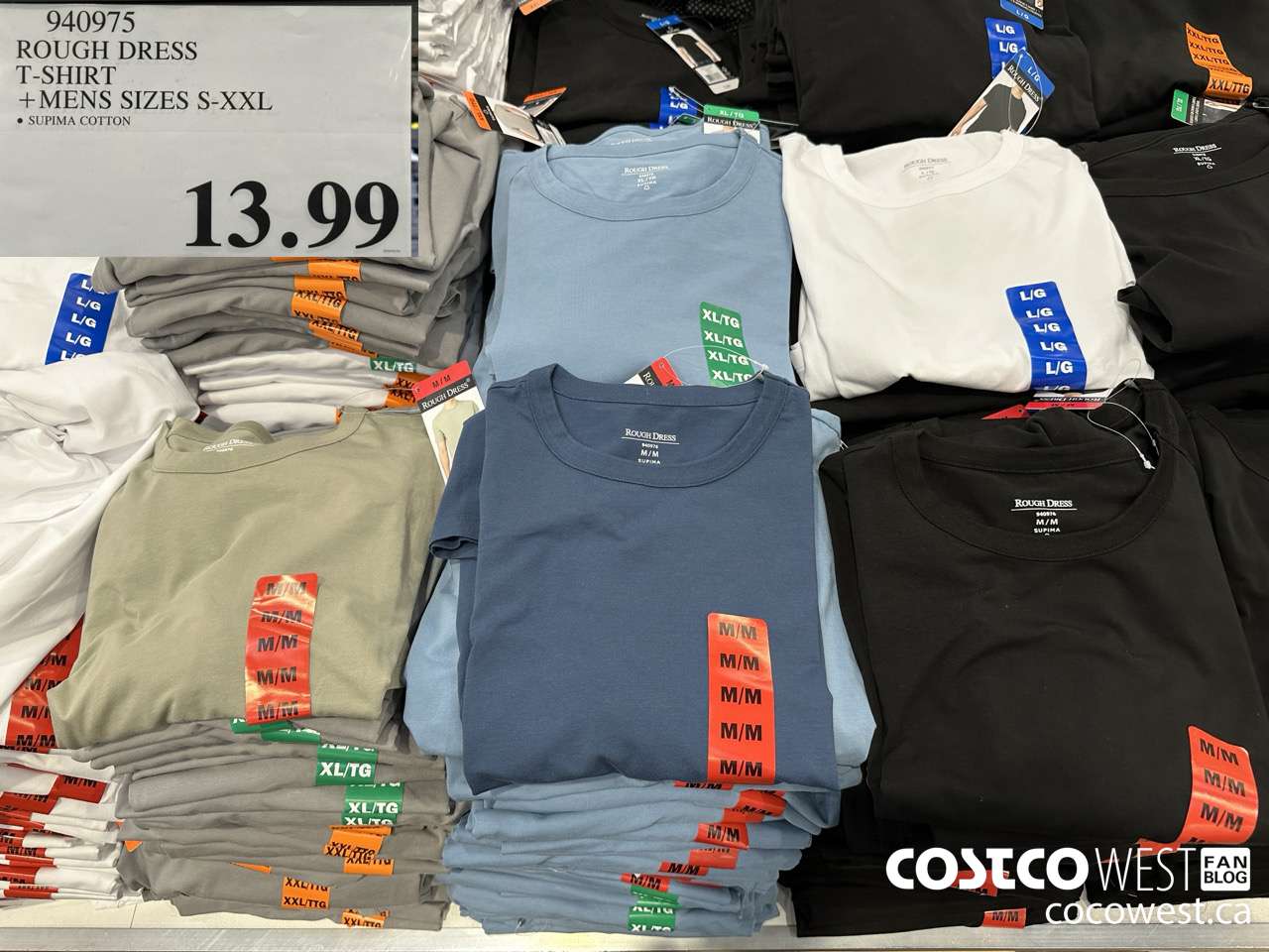 940975 ROUGH DRESS T-SHIRT MENS SIZES S-XXL $13.99