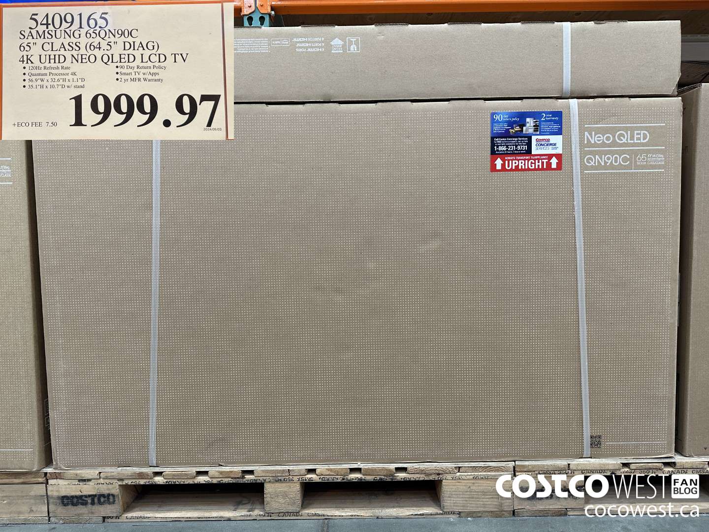 5409165 SAMSUNG 65QN90C 65