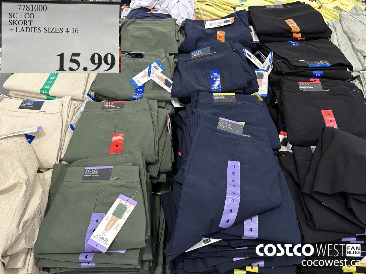 7781000 SC+CO SKORT LADIES SIZES 4-16 $15.99