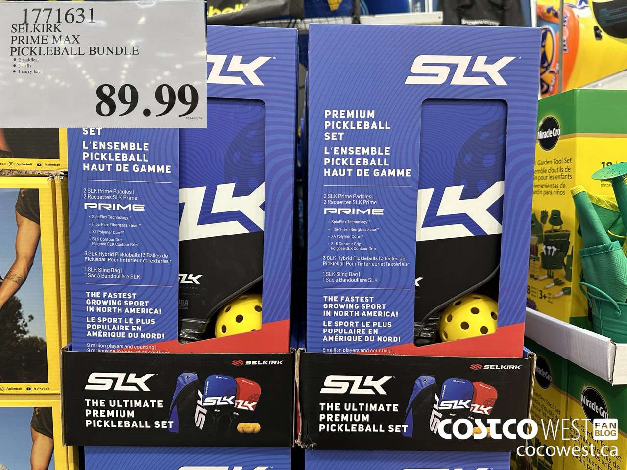 1771631 SELKIRK PRIME MAX PICKLEBALL BUNDLE $89.99