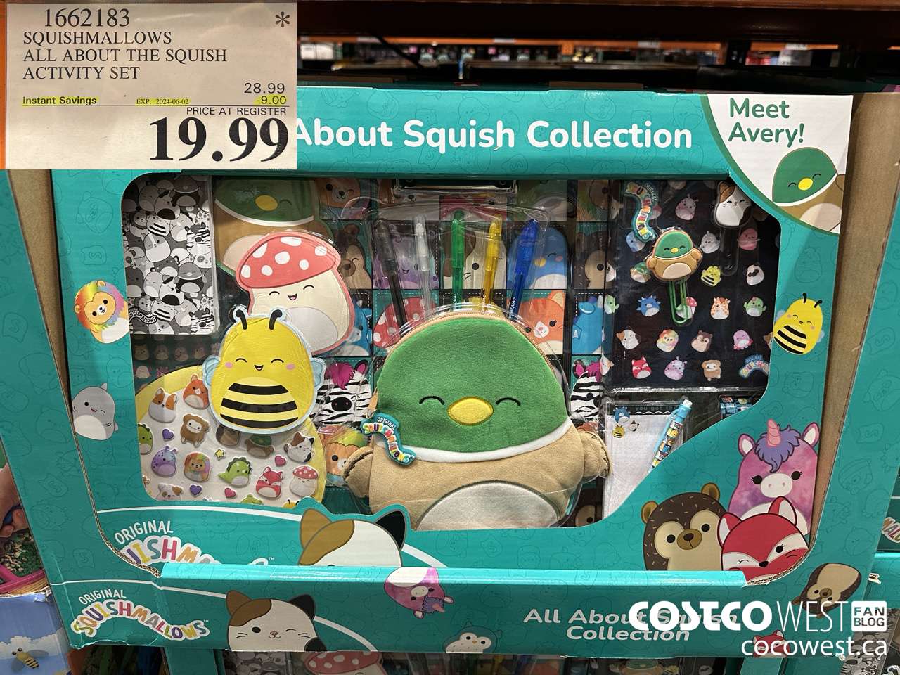 1662183 SQUISHMALLOWS ALL ABOUT SQUISH ACTIVITY SET ($9.00 INSTANT SAVINGS EXPIRES ON 2024-06-02) $19.99