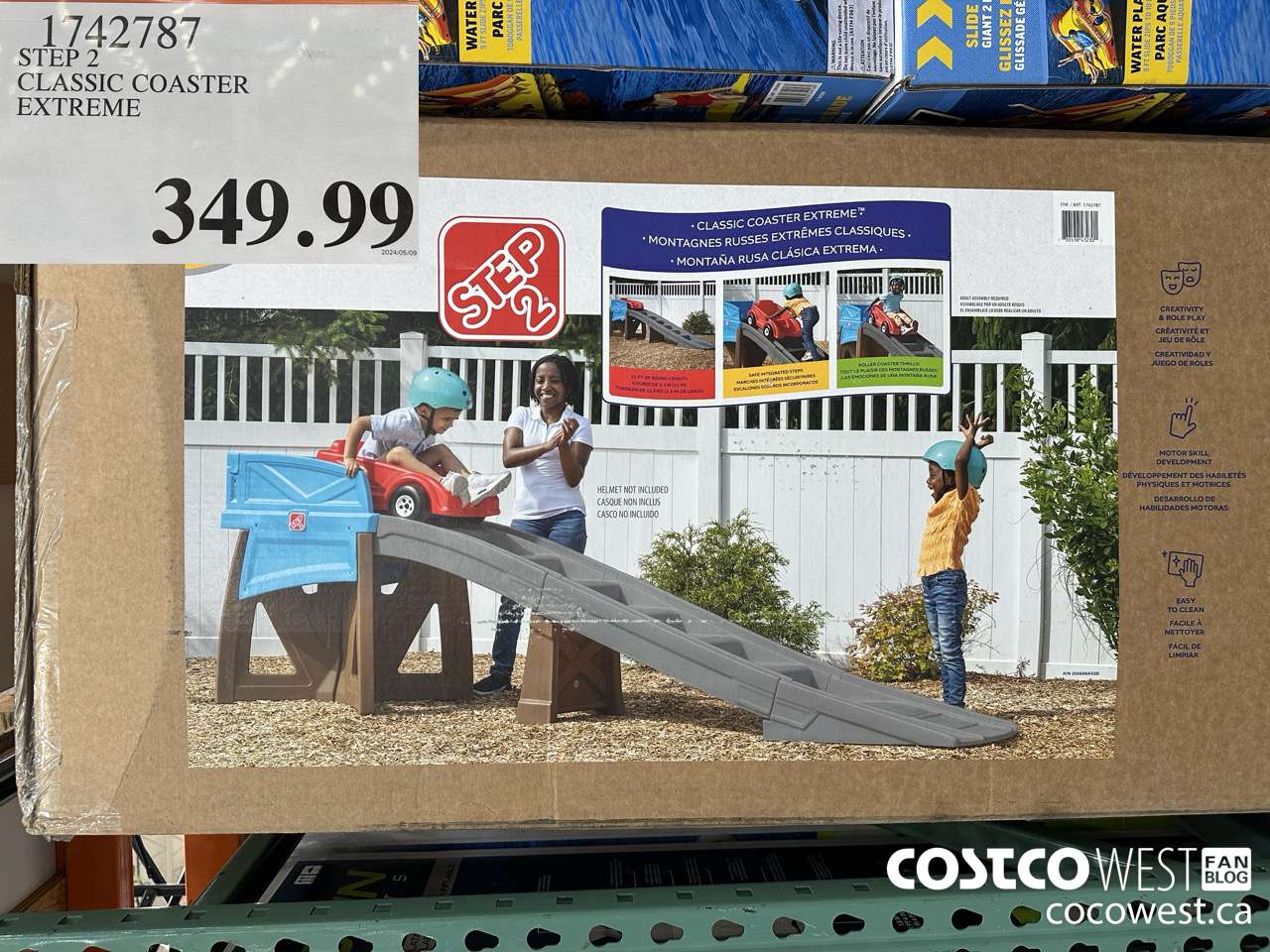 1742787 STEP 2 CLASSIC COASTER EXTREME  $349.99