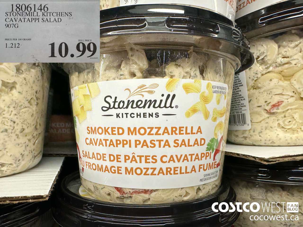 1806146 STONEMILL KITCHENS CAVATAPPI SALAD 907G $10.99