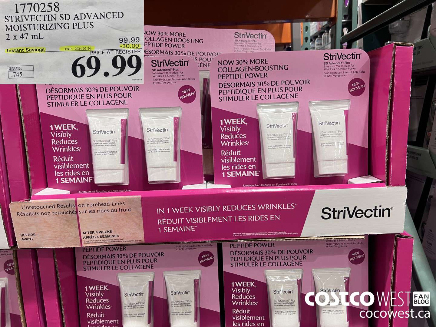 1770258 STRIVECTIN SD ADVANCED MOISTURIZING PLUS 2 X 47ML ($30.00 INSTANT SAVINGS EXPIRES ON 2024-05-26) $69.99