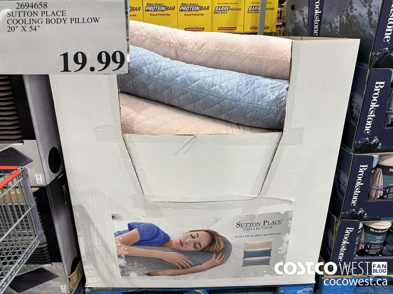 2694658 SUTTON PLACE COOLING BODY PILLOW 20