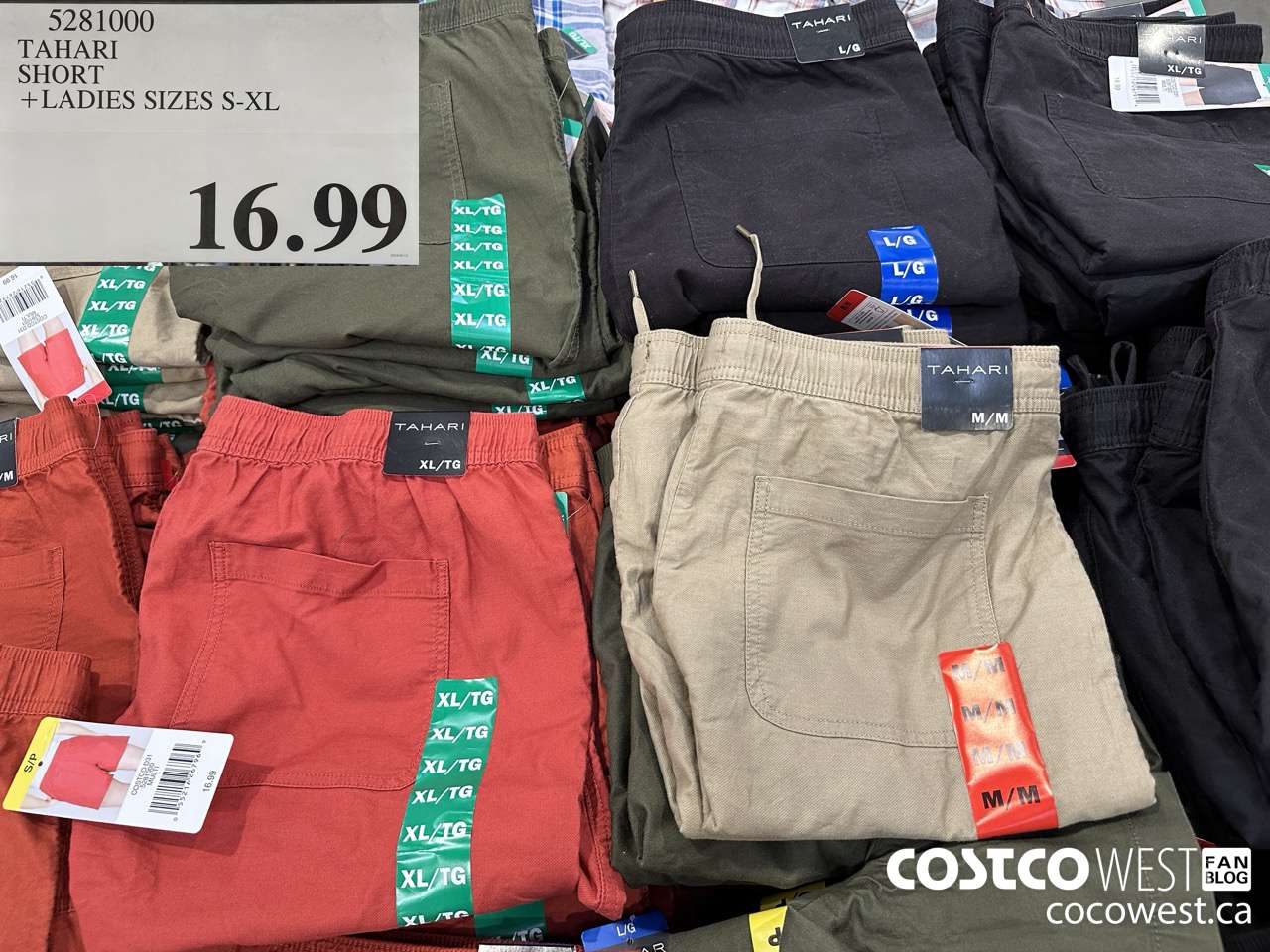 5281000 TAHARI SHORT LADIES SIZES S-XL $16.99