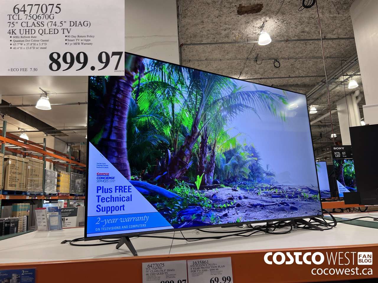 6477075 TCL 75Q670G 75