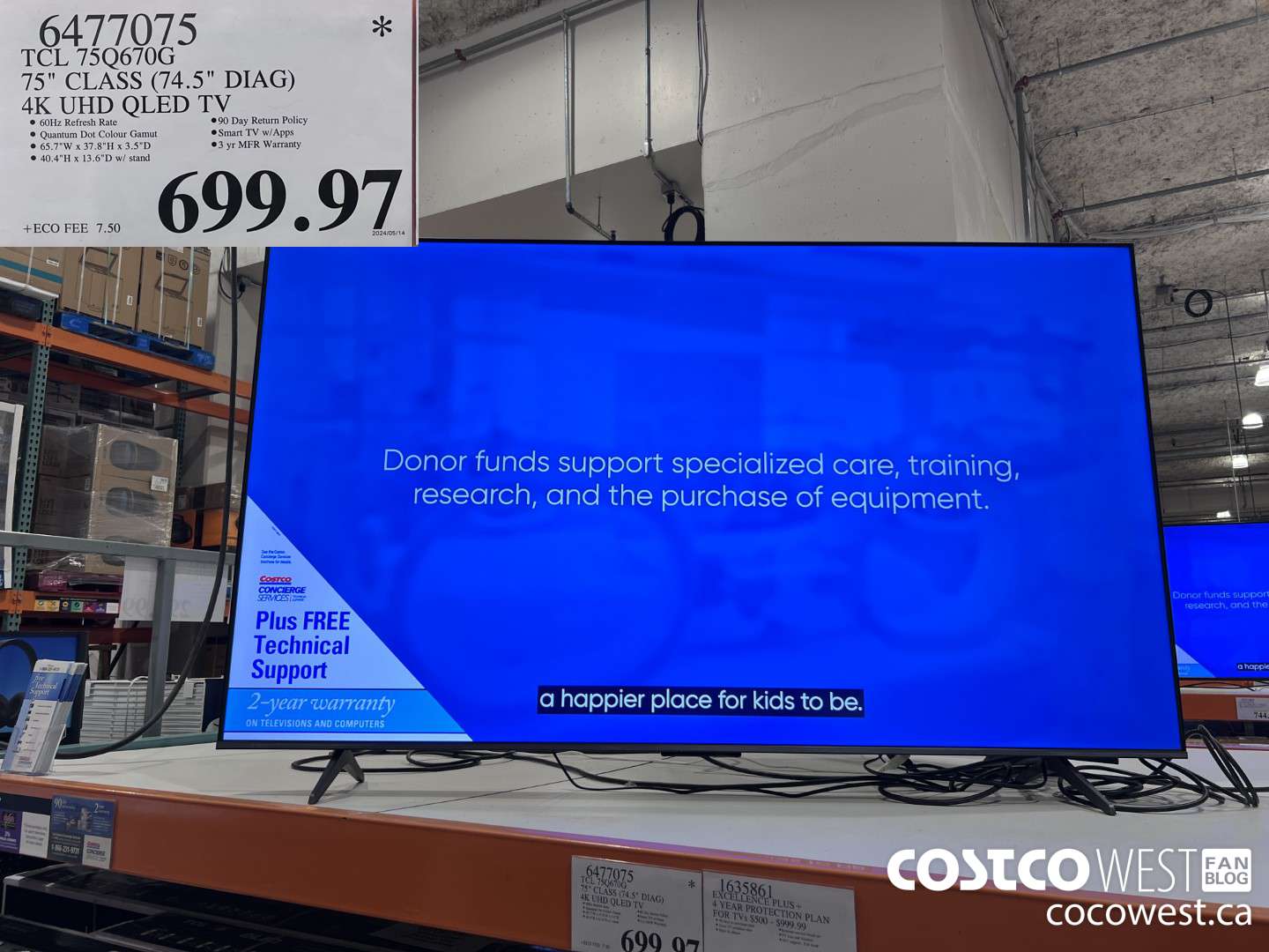 6477075 TCL 75Q670G 75