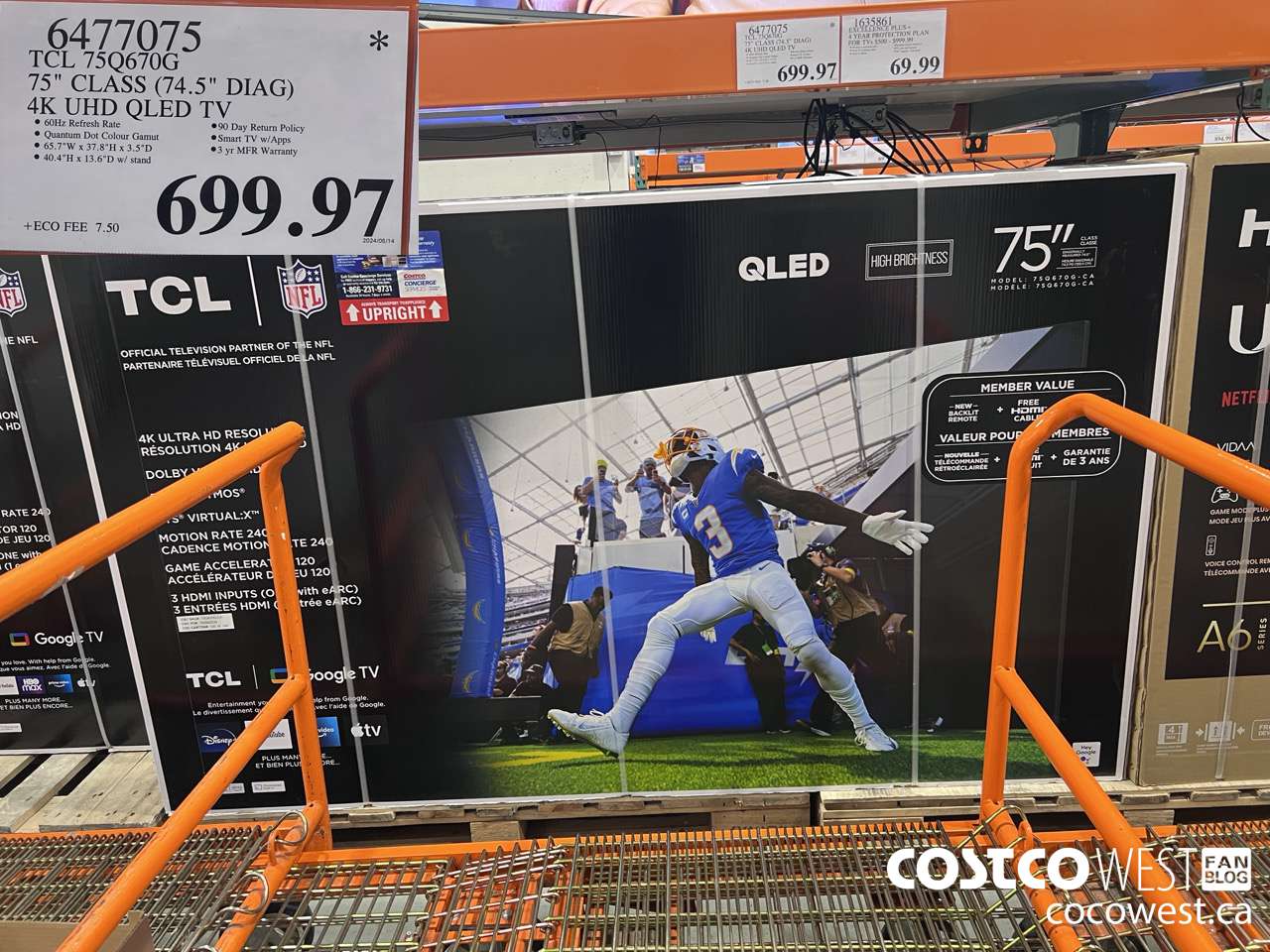 6477075 TCL 75Q670G 75